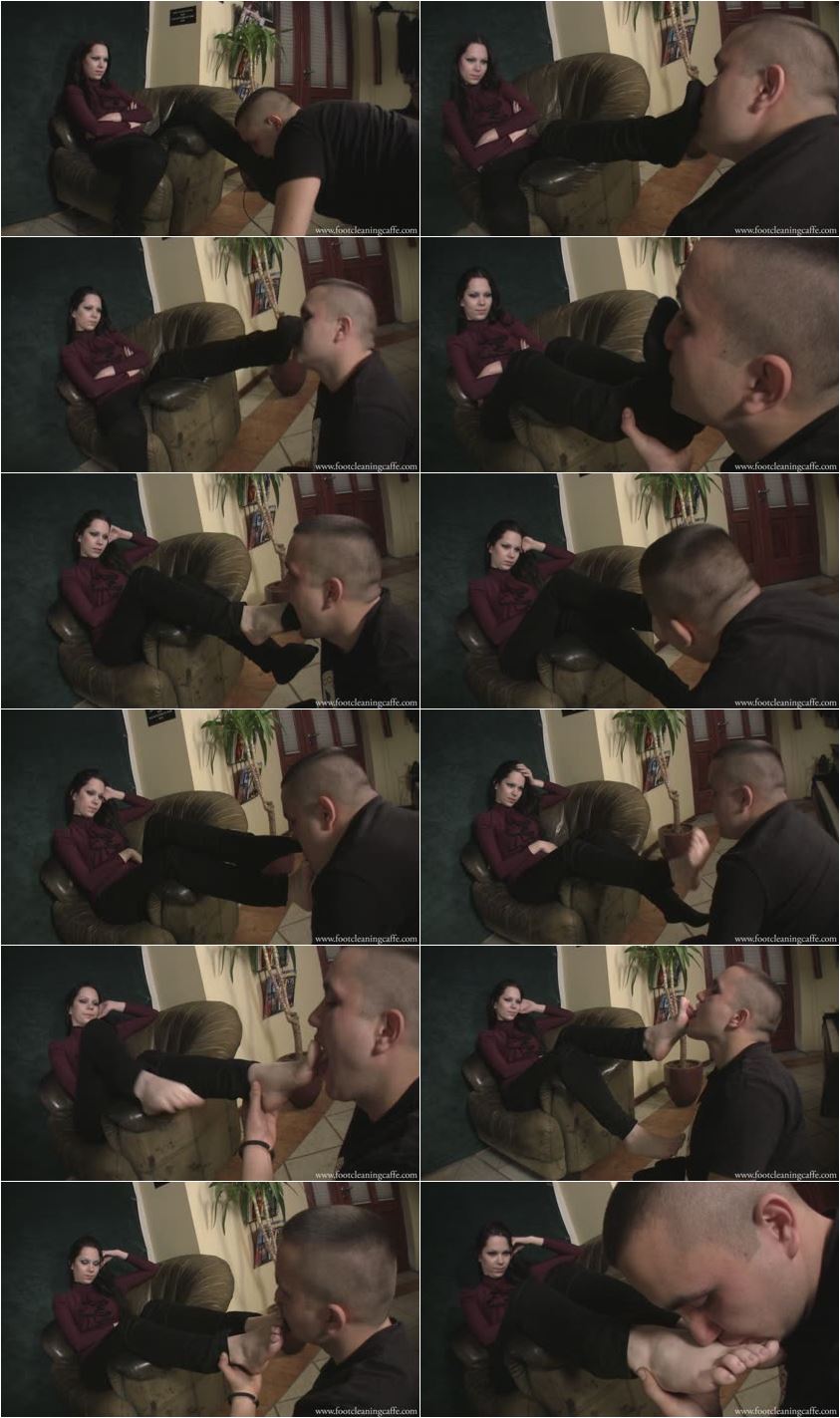 Screenlist Tongue cleaning of Eerica's feet - HD/WMV