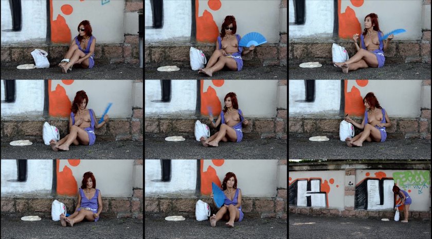 Cover 2 RED ICE: barefoot topless snack - LQ/WMV