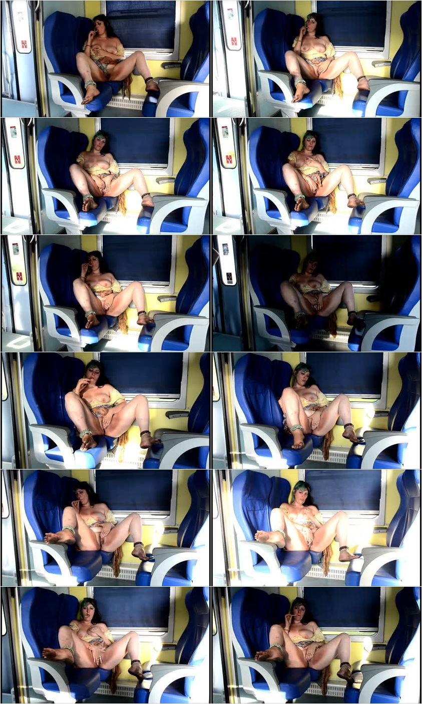 Screenlist CECILIA: masturbation on the train HD - SD/WMV