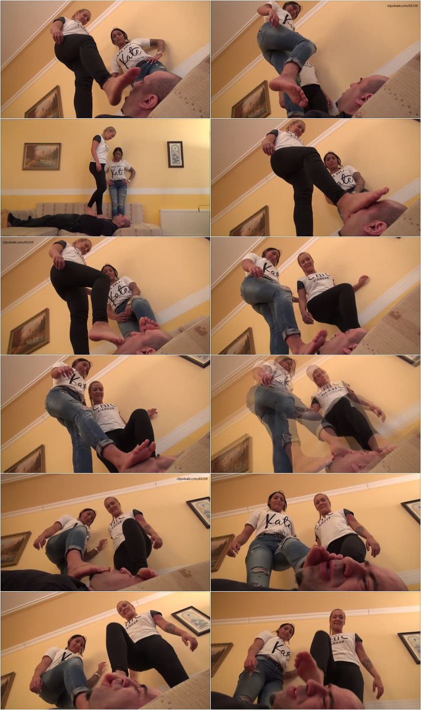 Screenlist SOPHIE and MARIA - College Students Have Fun! - FORCED Foot Worship and HARD Facebusting POV - SD/WMV