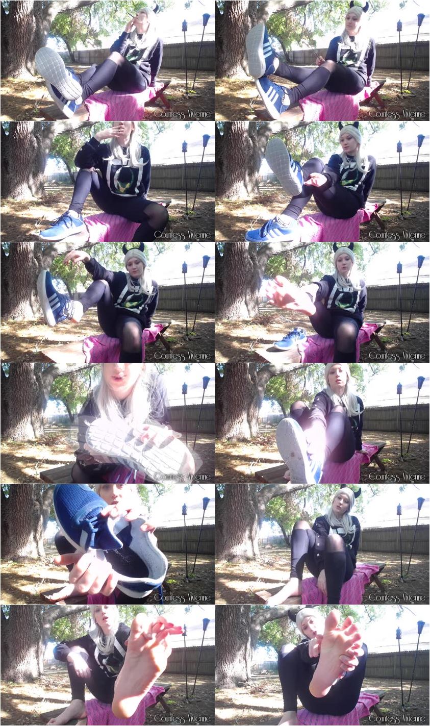 Screenlist Countess Vivienne - Sandy Feet - HD/MP4