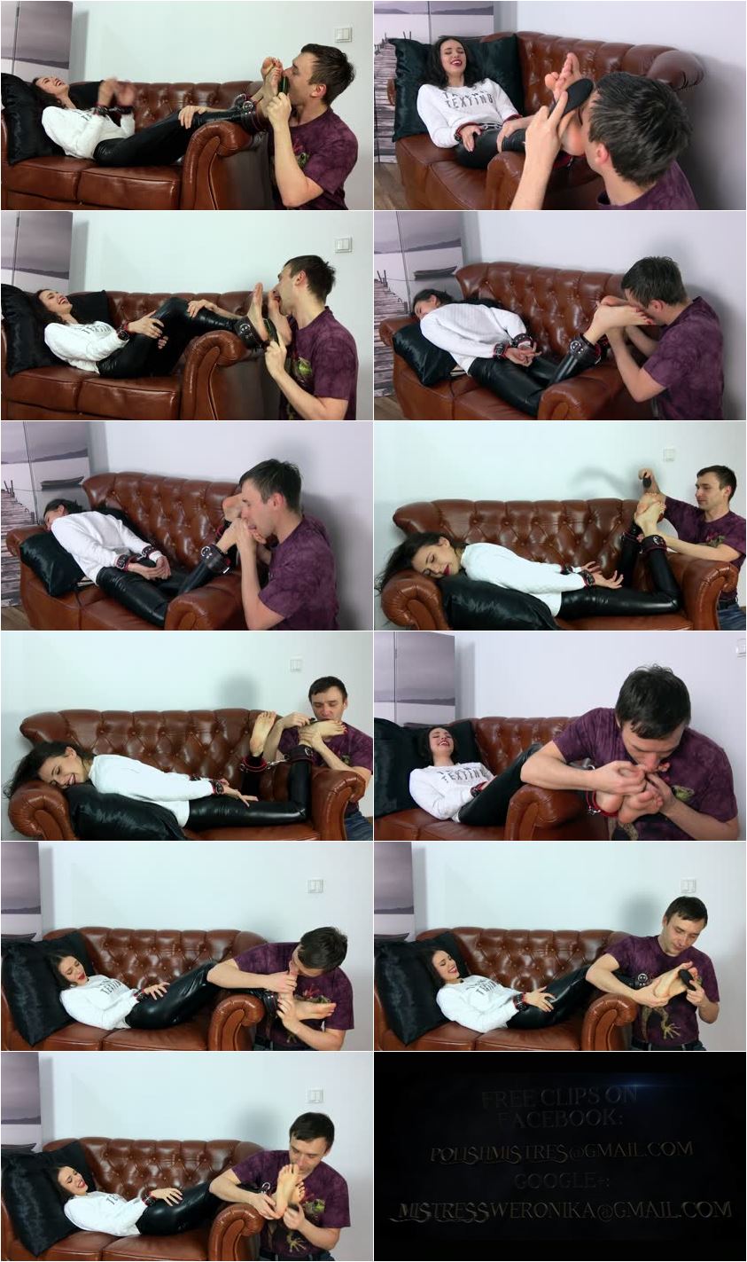 Screenlist Polish Mistress Clips - Ksenia Have Feet Licked And Tickled By A Man - 4K Ultra HD/MP4