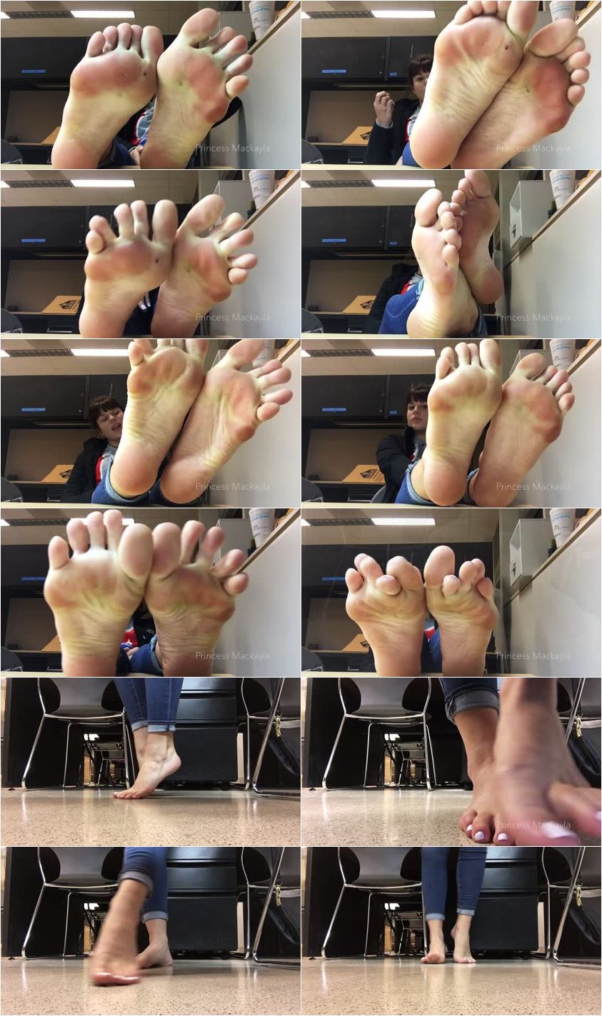 Screenlist Princess Mackaylas Sinpire - Public Foot Cam - Full HD/MP4