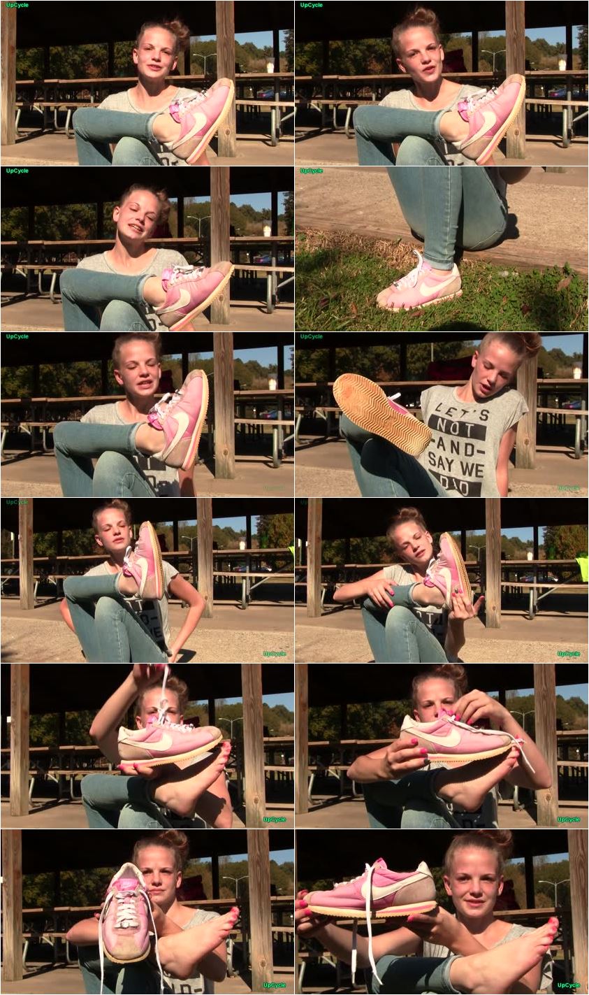 Screenlist Upcycle - Nikki's pink Nike Cortez - Full HD/MP4