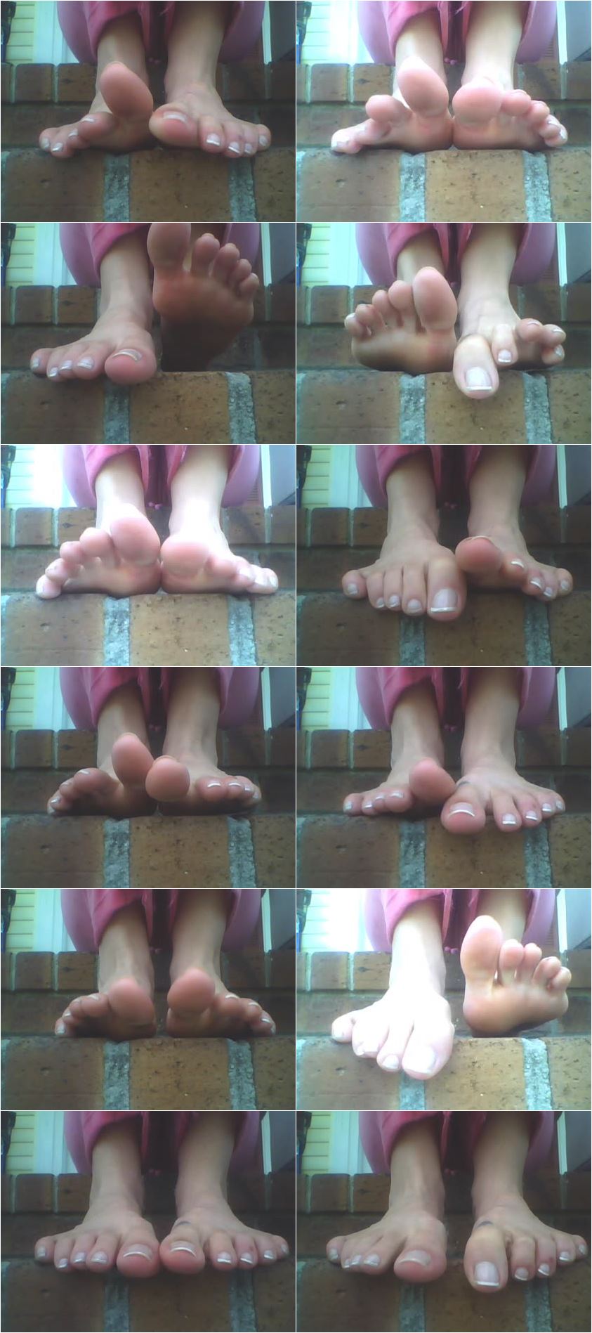 Screenlist Just Toes - SD/WMV