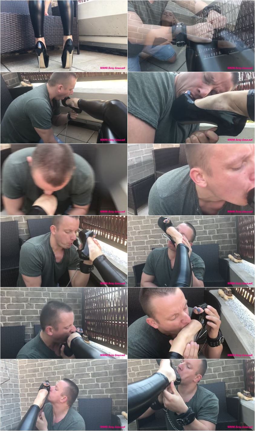 Screenlist Sexy Lena - Lick My Heels Slave - HD/MP4