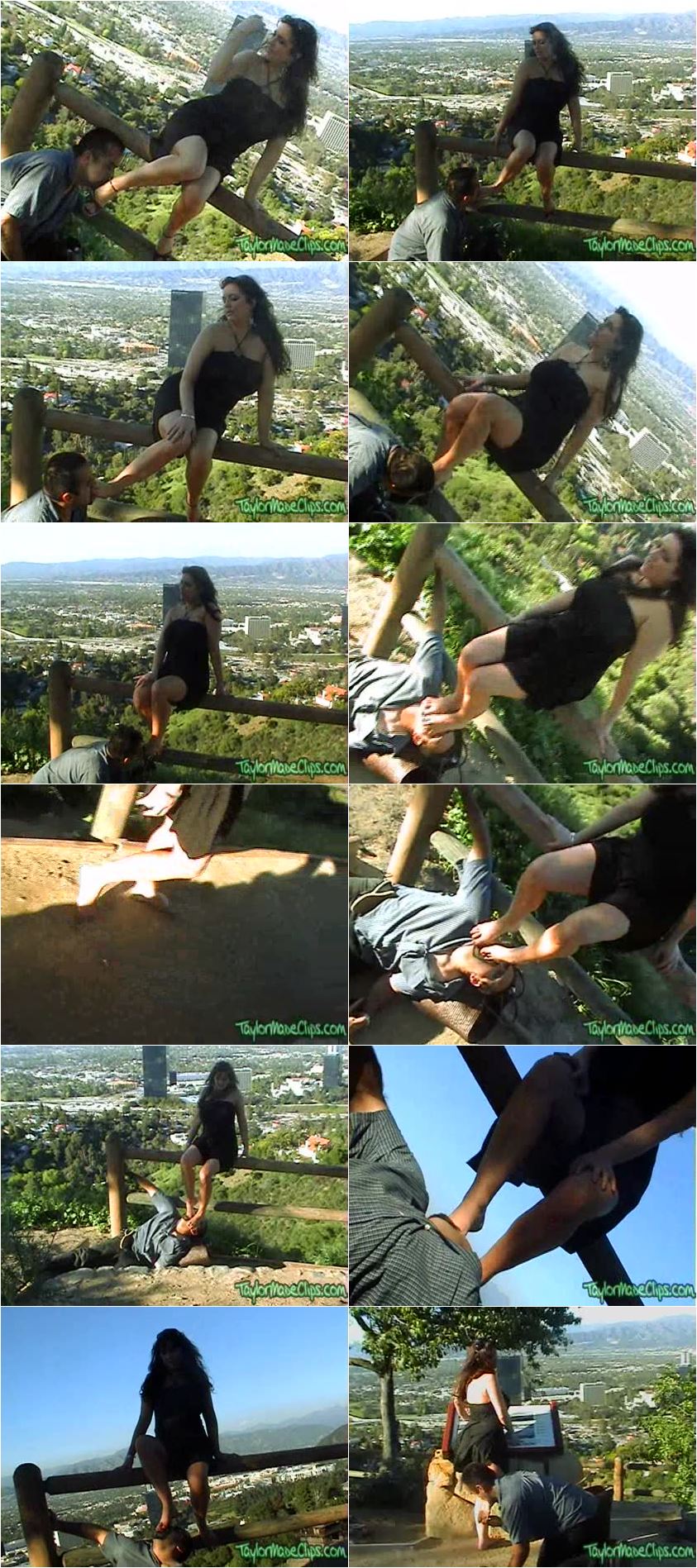 Screenlist Edge of a Cliff Foot Cleaning - SD/WMV