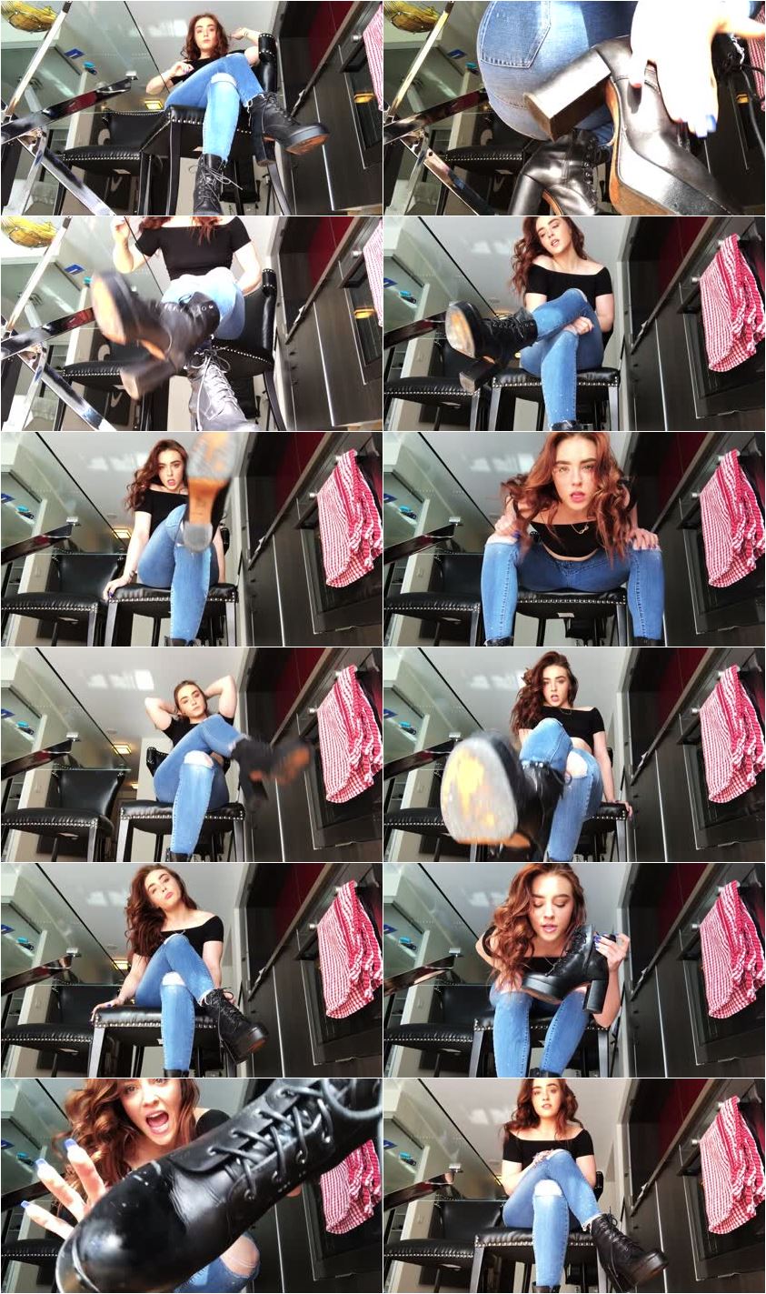 Screenlist Goddess Angel - Bitch Boy For Boots - HD/MP4