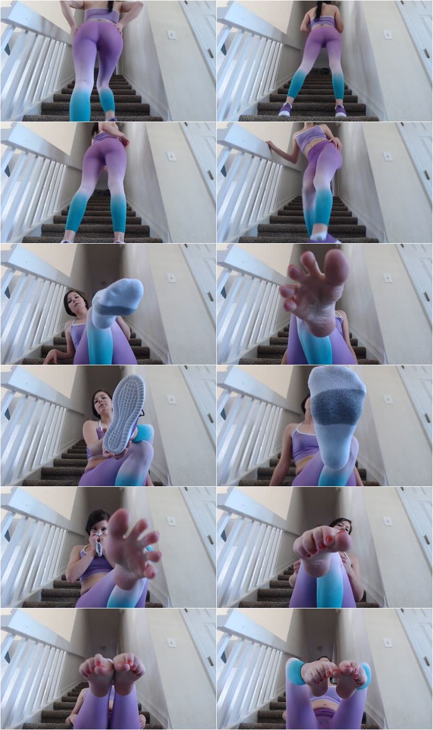 Screenlist Sweaty Running Socks - Full HD/MP4