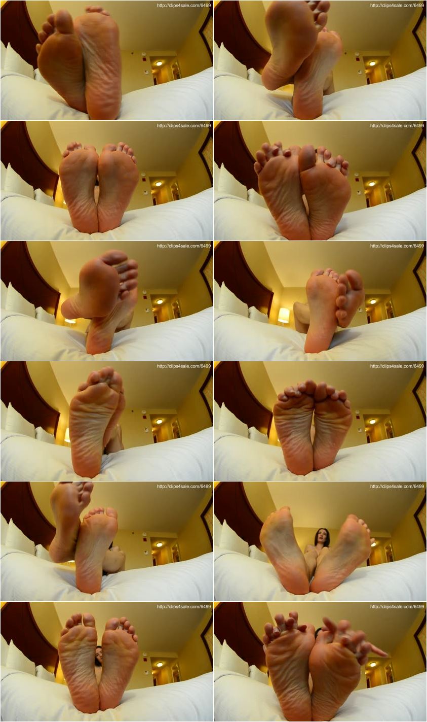 Fiery Dom rubs her soles! - MPG - Amateur soles giantess and footjobs