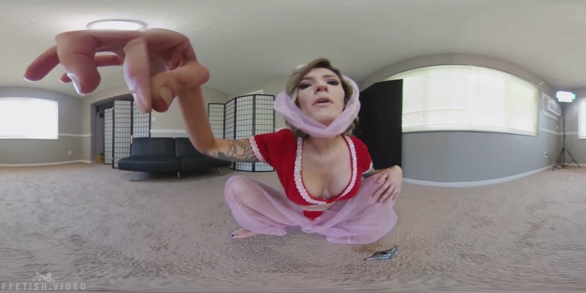 Bratty Foot Girls - The Genie's Wish - 4k VR 360 HD