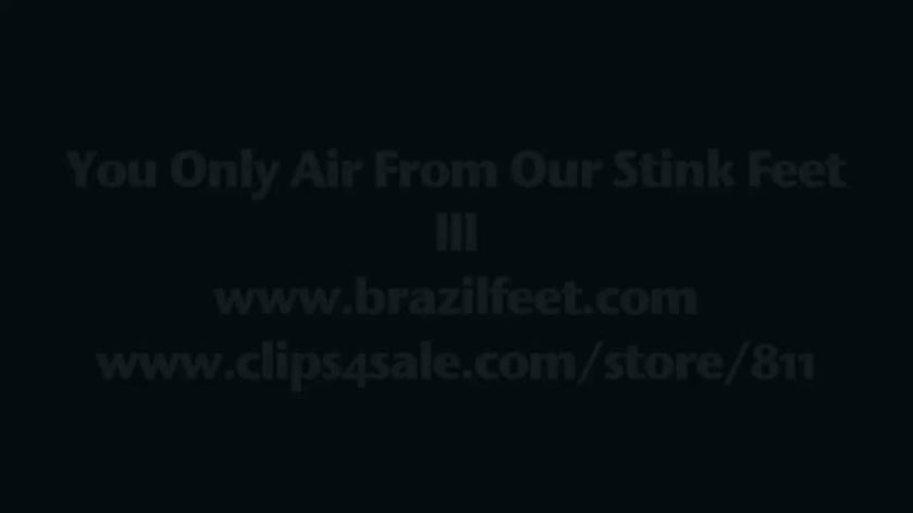 Cover 3 BRAZIL FEET - You Only Air From Our Stink Feet - HD/MP4