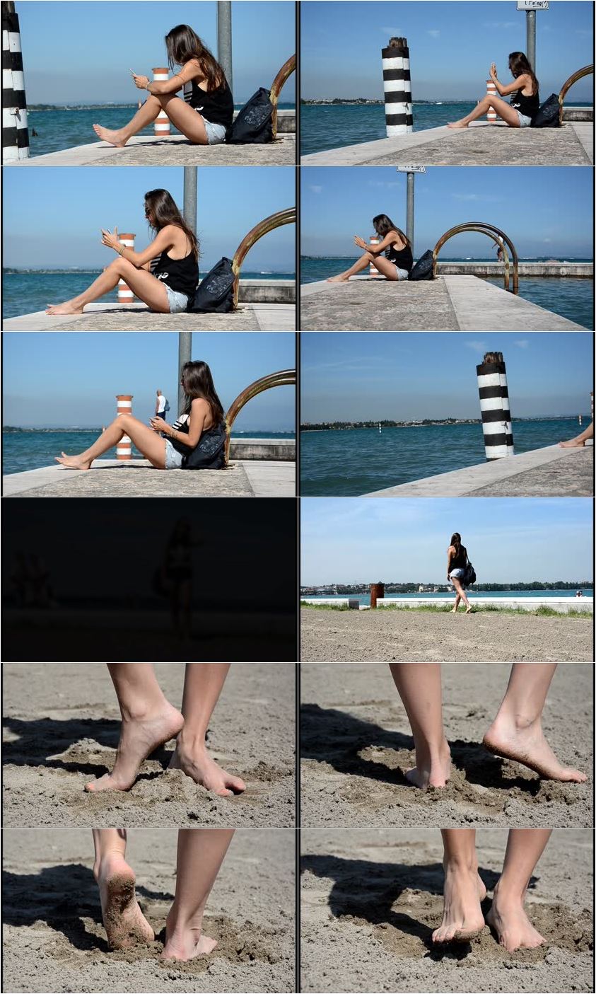 Screenlist AMELIE: barefoot on the Garda Lake 1 - SD/WMV