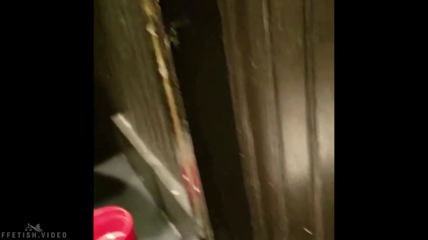 Cover 3 BBC Bouncers in New Orleans Bar Bathroom - HD/MP4