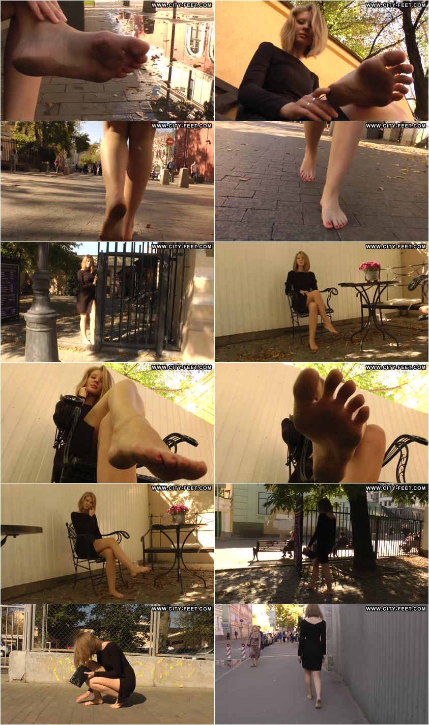 Screenlist Blonde in a black dress. Part 3 - Full HD/MP4