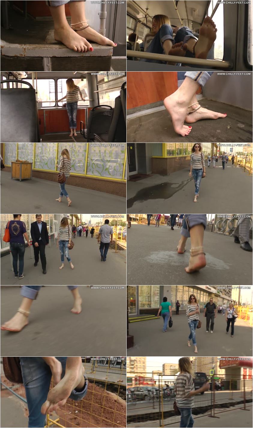 Screenlist A summer barefoot walk. Part 2 - Full HD/MP4