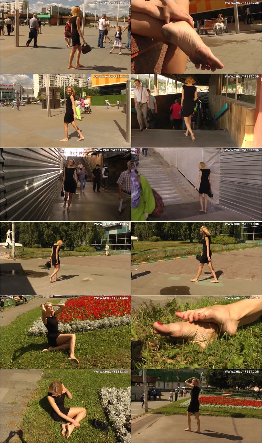 Screenlist A blonde in a black dress. Part 1 - Full HD/MP4