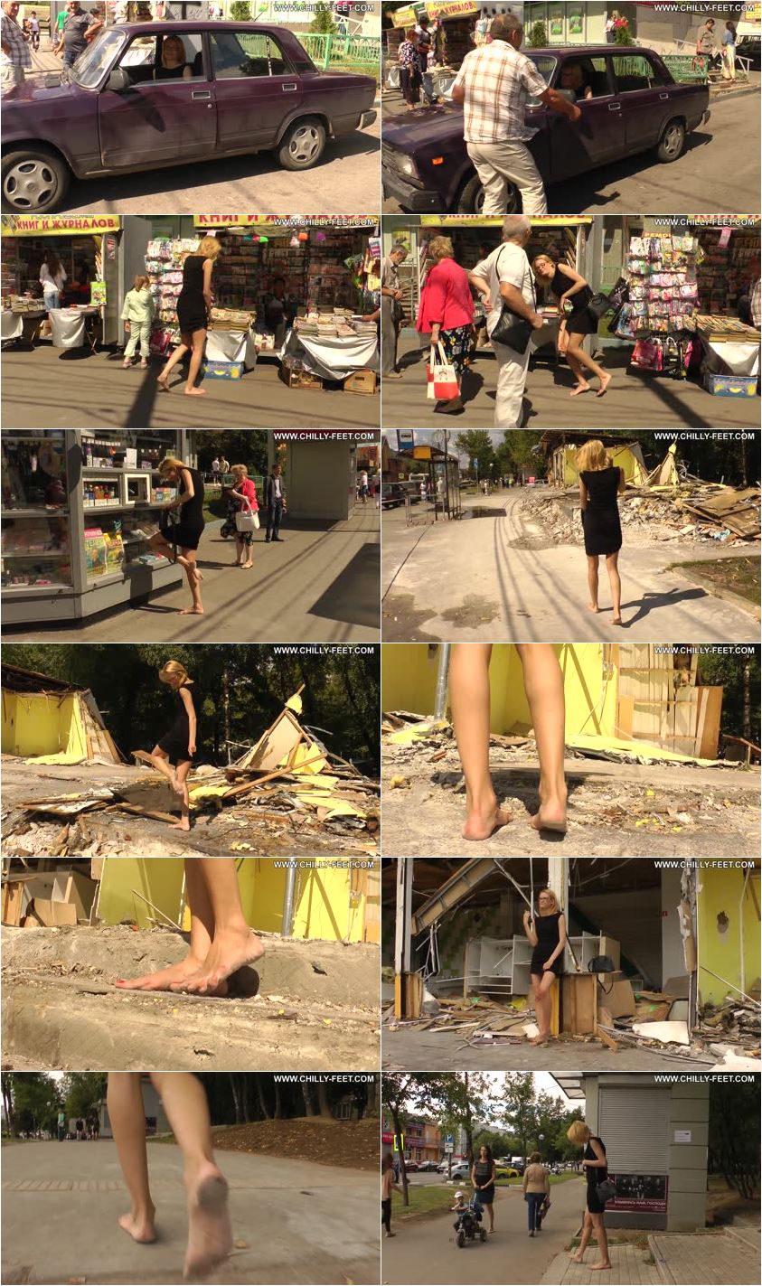 Screenlist A blonde in a black dress. Part 2 - Full HD/MP4