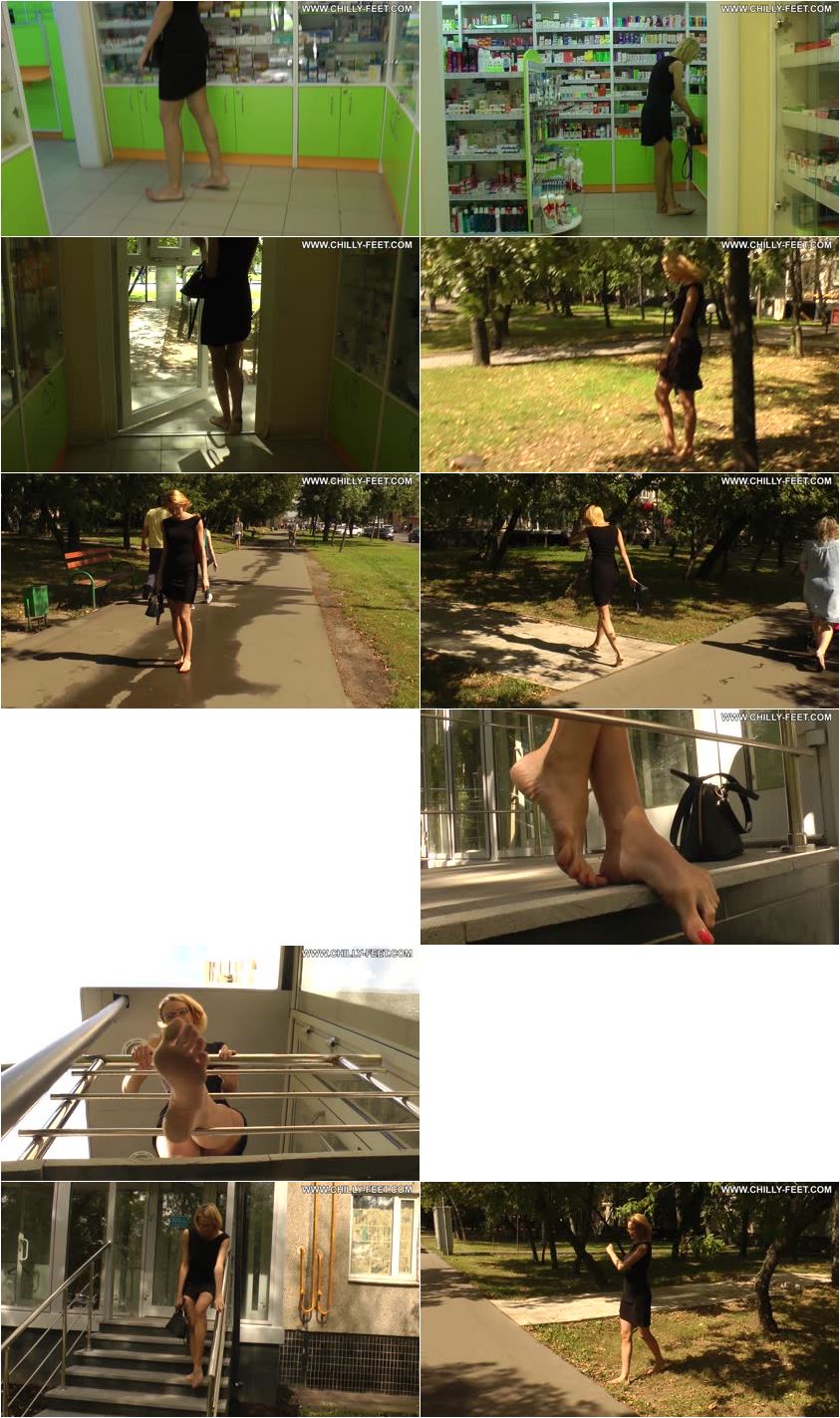 Screenlist A blonde in a black dress. Part 3 - Full HD/MP4