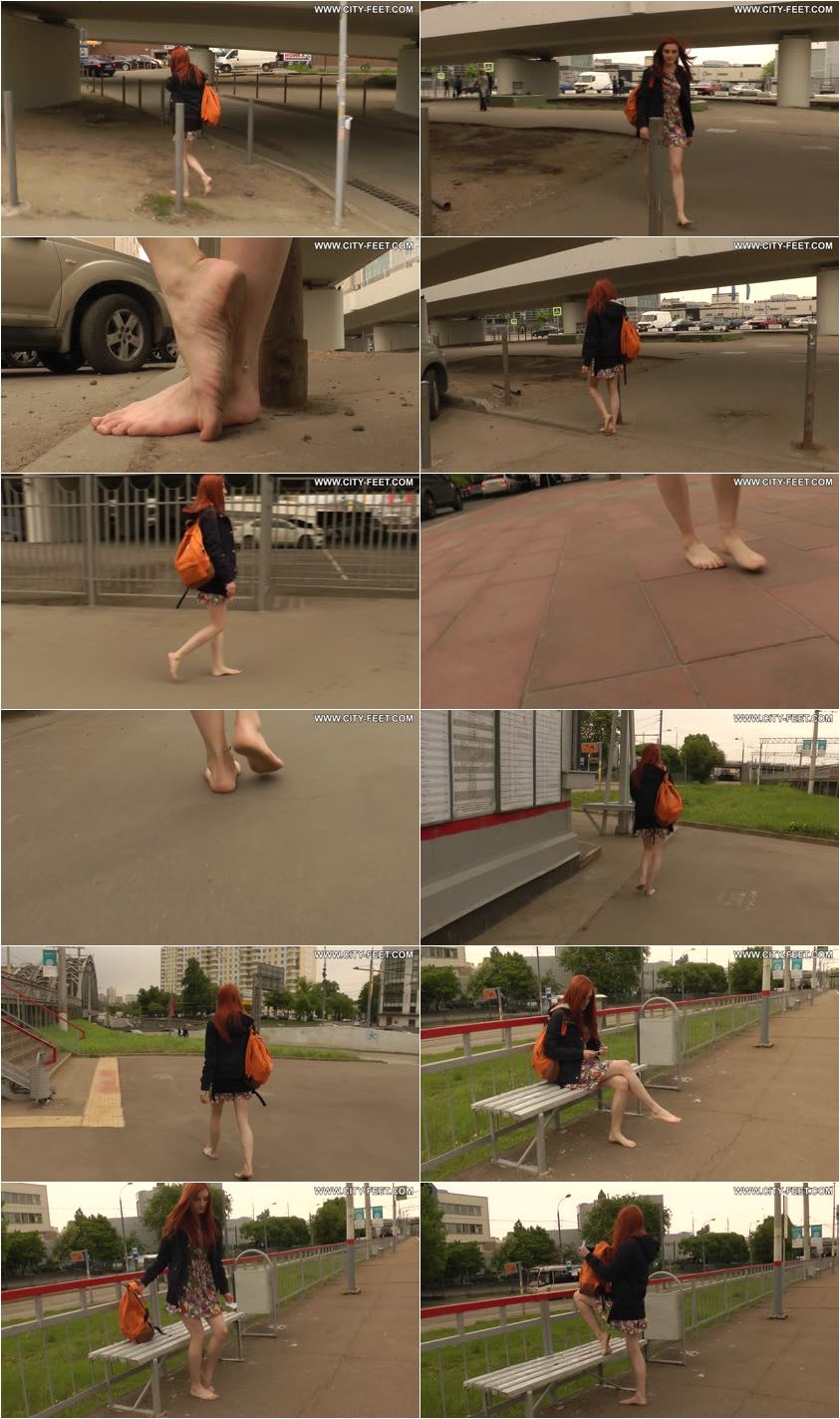 Screenlist A barefoot redhead's trip. Part 1 - Full HD/MP4