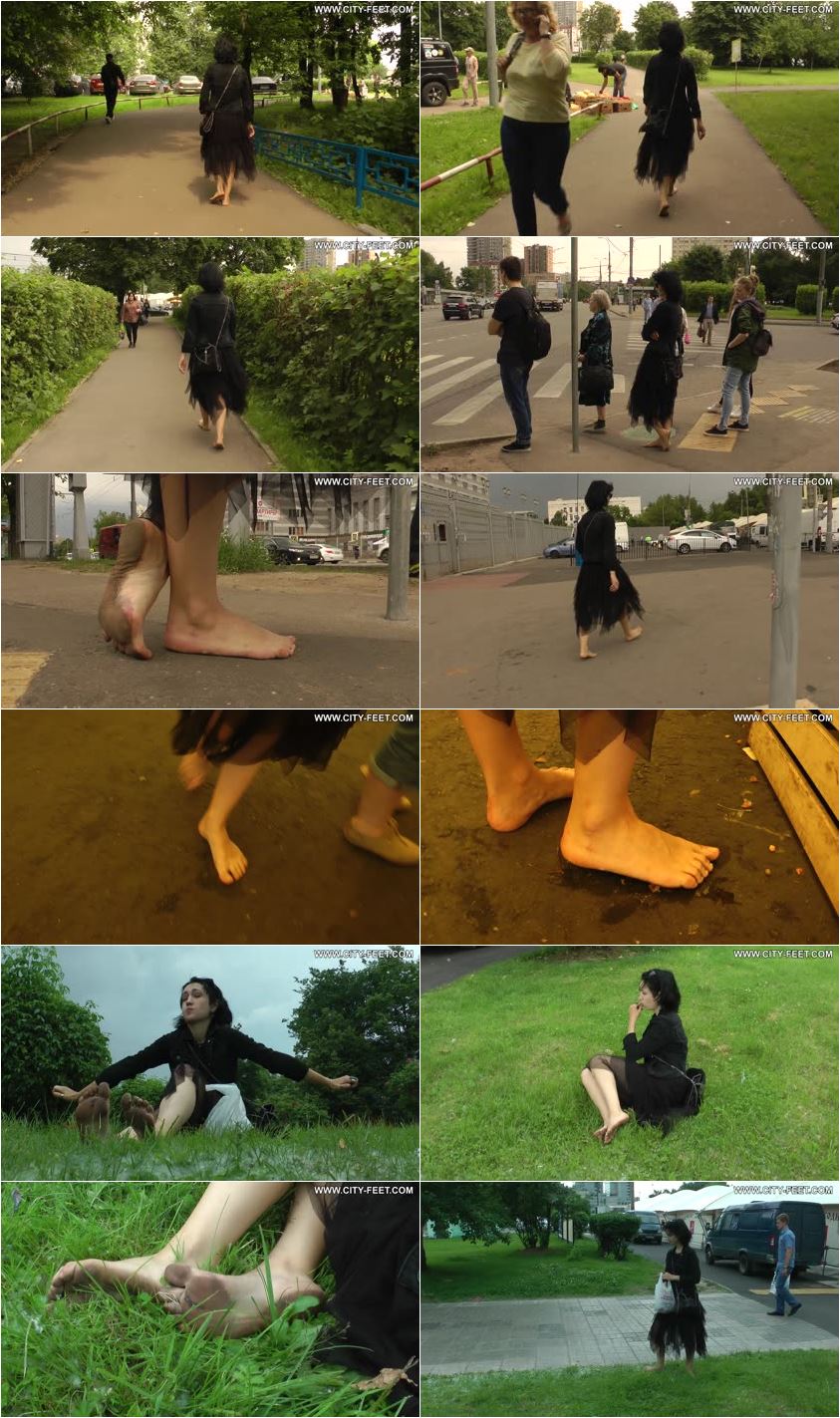 Screenlist A brunette in a black dress. Part 1 - Full HD/MP4