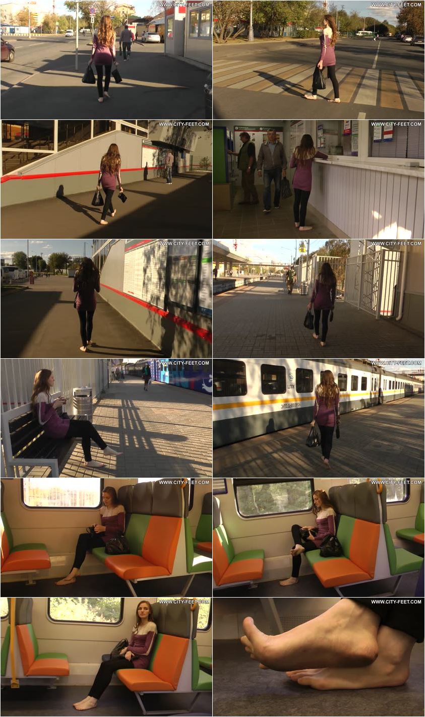 Screenlist Autumn barefoot stroll. Part 3 - Full HD/MP4