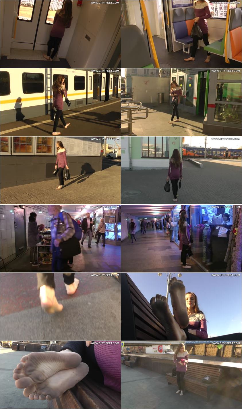 Screenlist Autumn barefoot stroll. Part 4 - Full HD/MP4