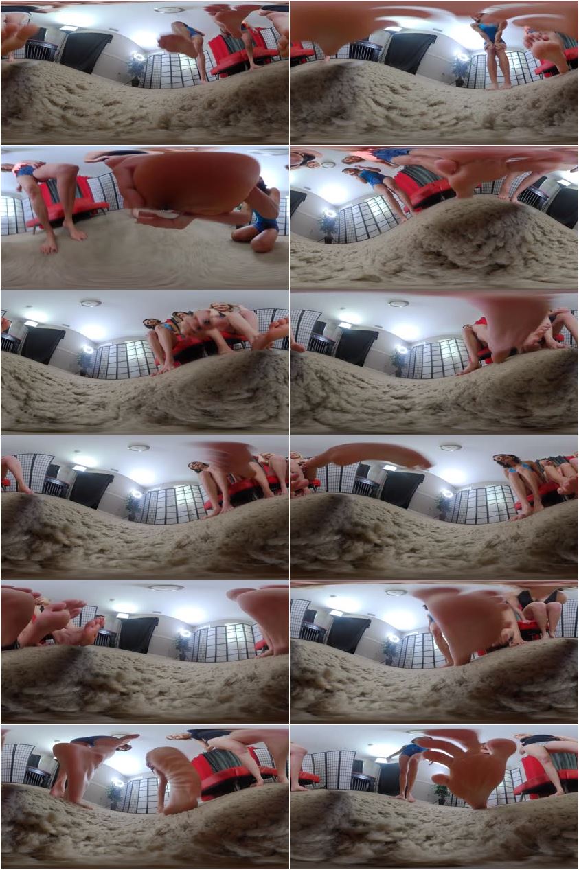 Screenlist Mikayla Kate Maria - Squish him quick! VR 360 4K - 4K Ultra HD/MP4