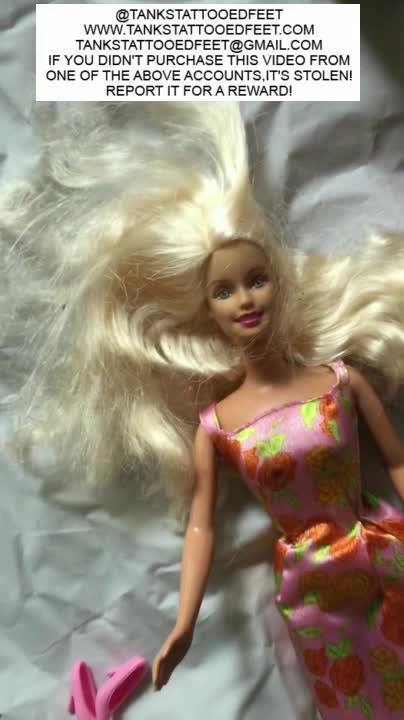 Cover 3 tanksfeet - Barbie Gets Trampled - Foot Fetish - HD/MOV