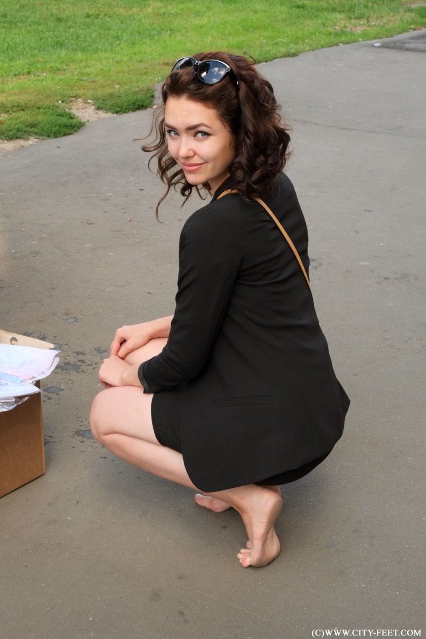 Cover 4 A girl in an office dress. Part 1. - Full HD/MP4