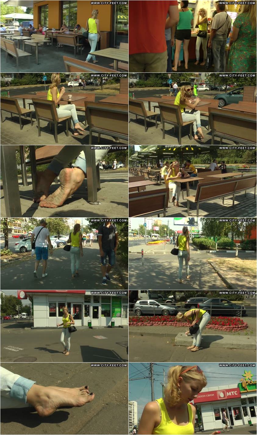 Screenlist Barefoot girl-next-door. Part2. - Full HD/MP4