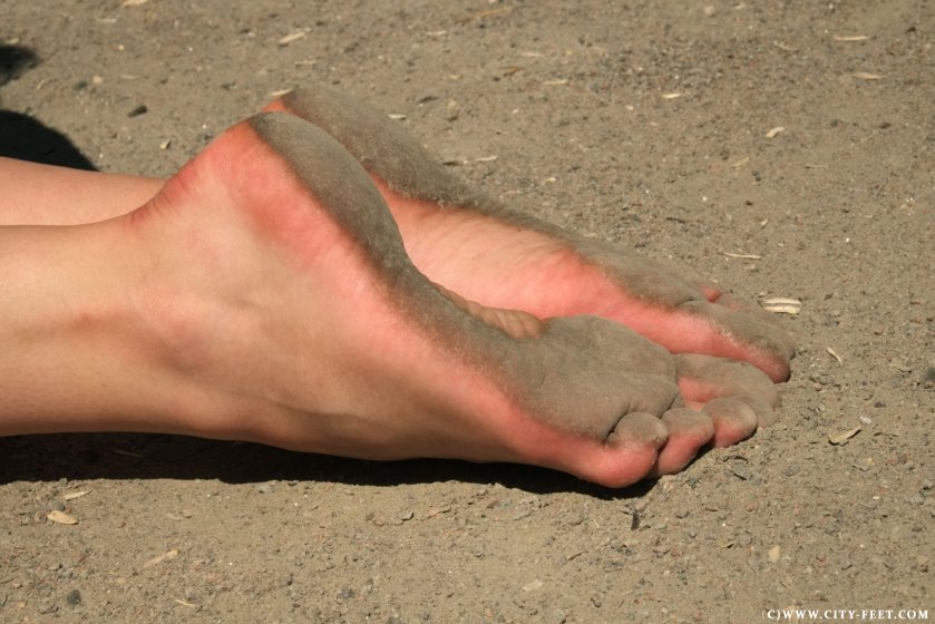 Cover 3 Barefoot beauty in a white dress. Part 4. - Full HD/MP4