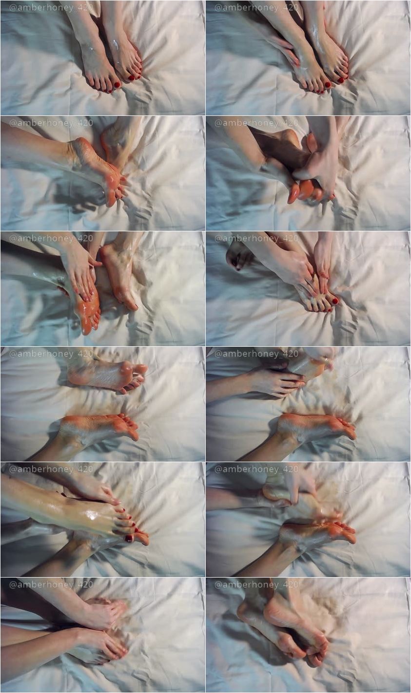 Screenlist Feet Oil Massage - Full HD/MP4