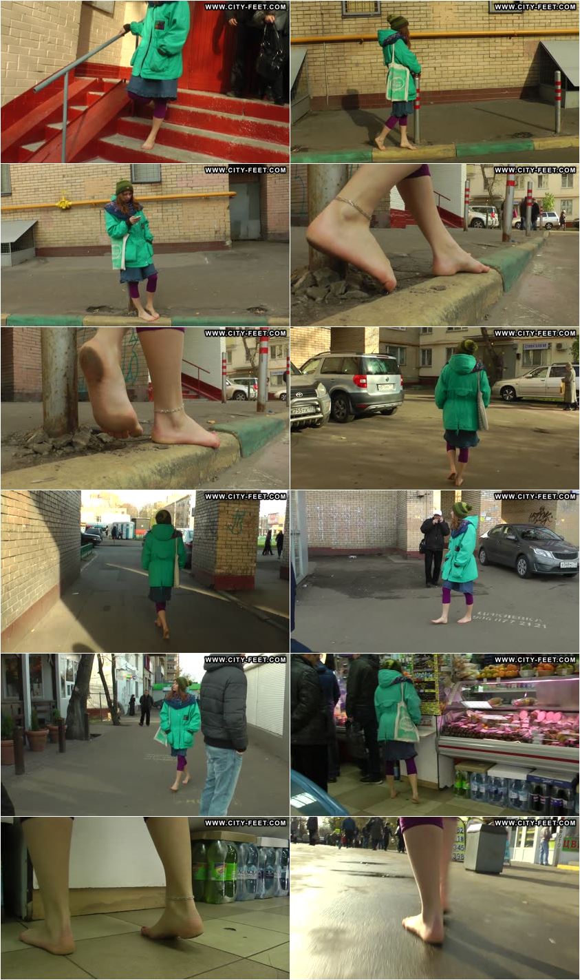 Screenlist Autumn barefoot walk. Part 1 - Full HD/MP4