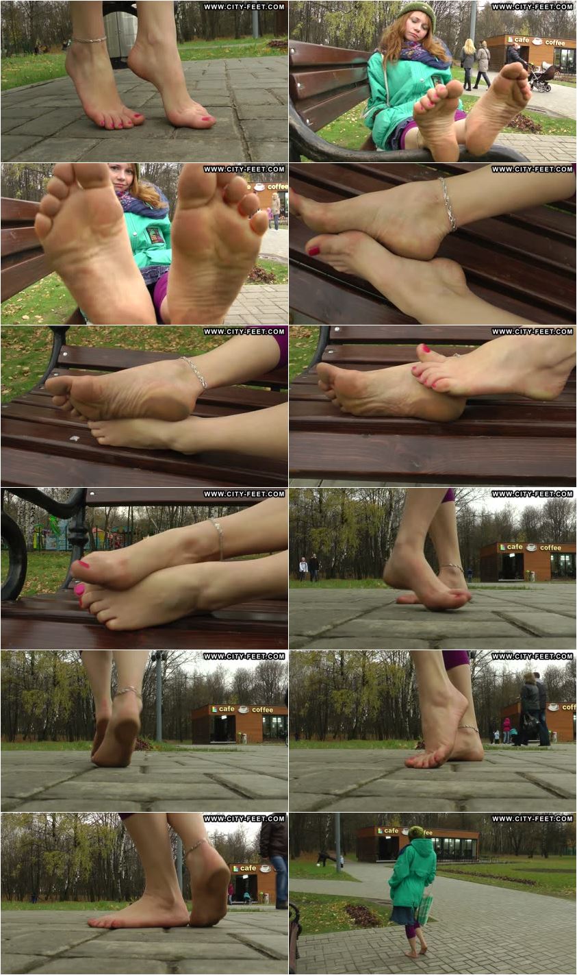 Screenlist Autumn barefoot walk. Part 4 - Full HD/MP4