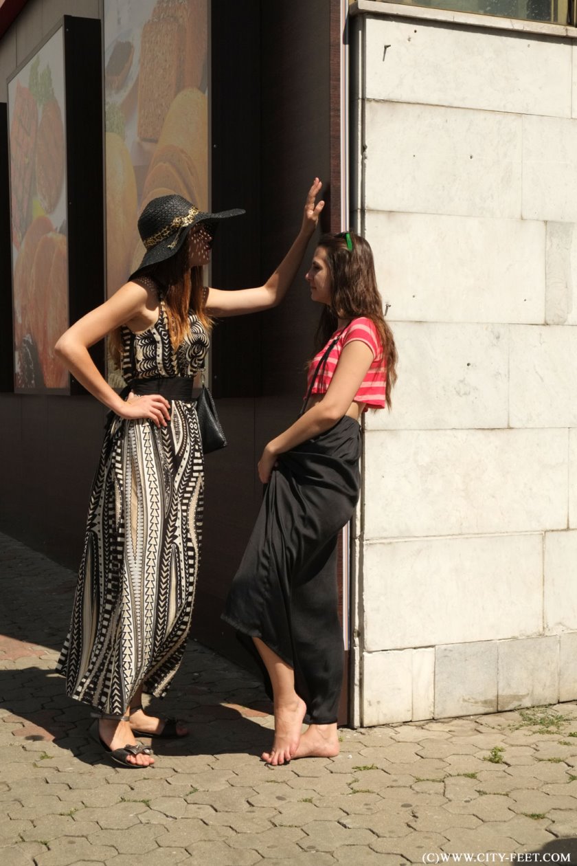 Cover 3 Barefoot beauty with her friend. Part 3 - Full HD/MP4