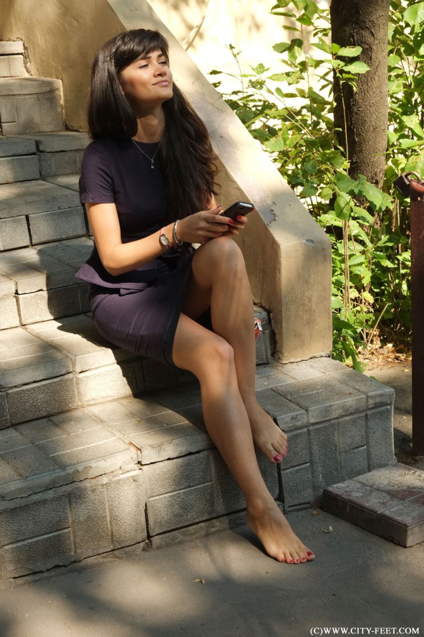 Cover 4 Brunette in a business dress. Part 1 - Full HD/MP4