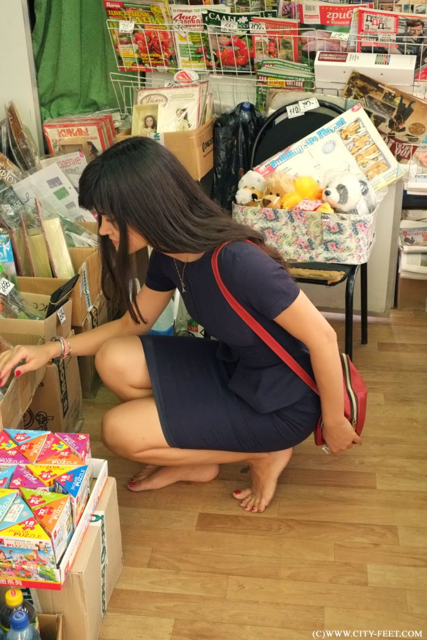 Cover 3 Brunette in a business dress. Part 2 - Full HD/MP4