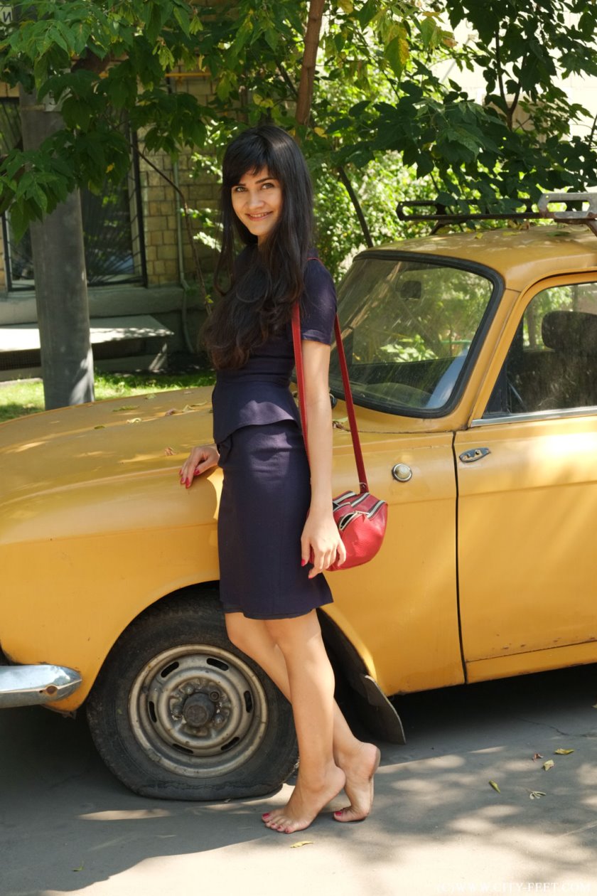 Cover Brunette in a business dress. Part 2 - Full HD/MP4