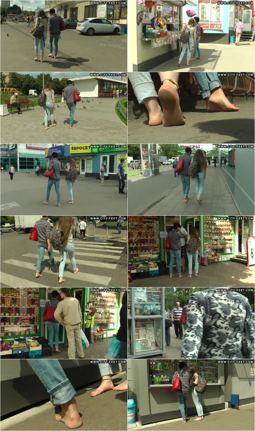 Screenlist Two barefoot friends. Part 1 - Full HD/MP4