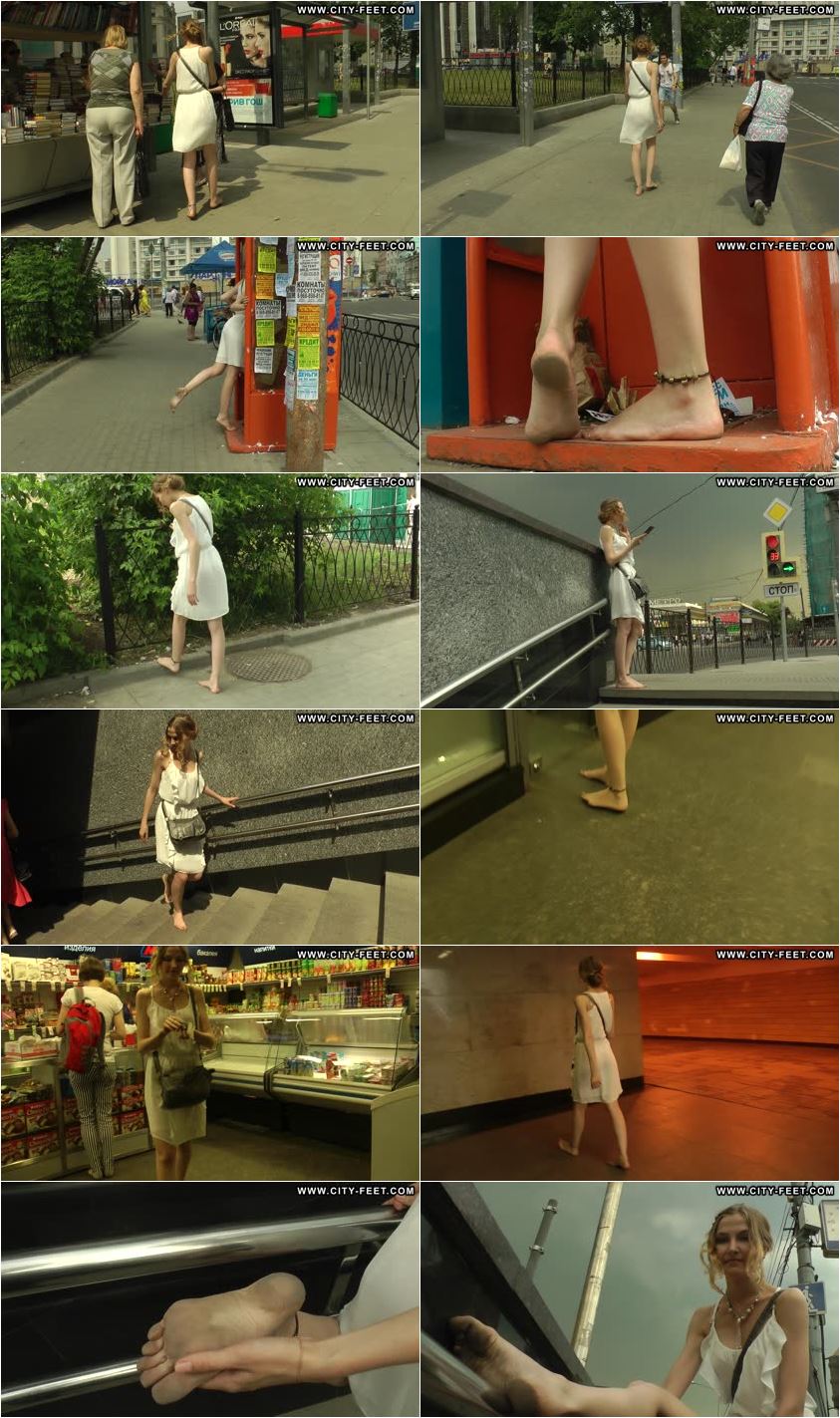 Screenlist Pleasure to be barefoot. Part2 - Full HD/MP4