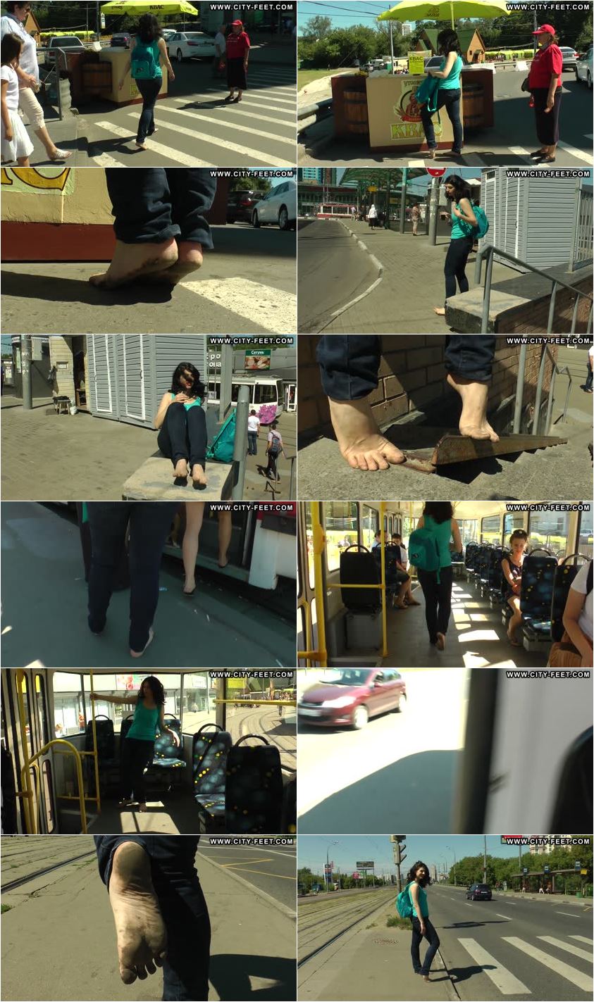 Screenlist Barefoot college girl. Part 2 - Full HD/MP4