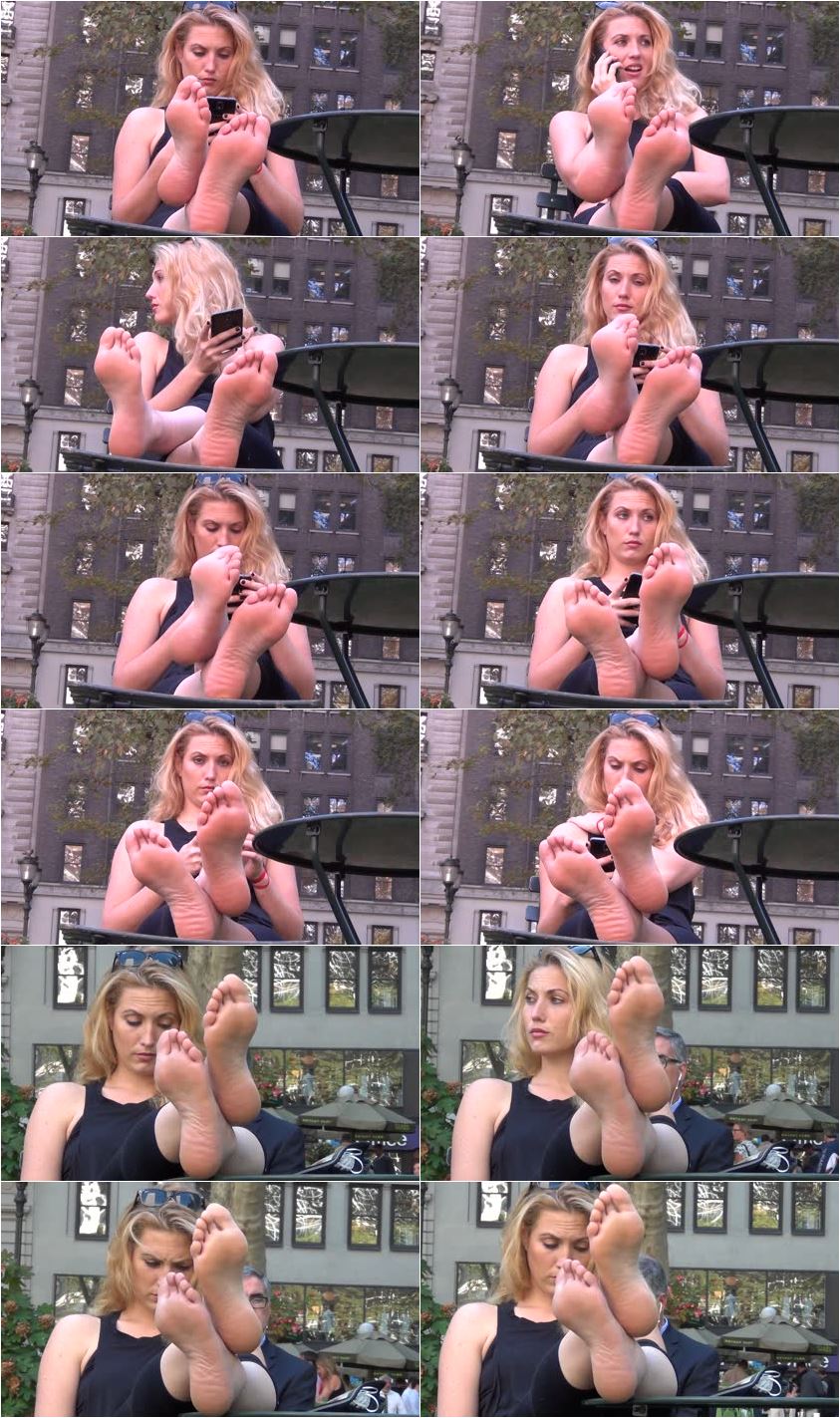 Screenlist Magnificent Blonde's soles -- SECOND encounter - Full HD/MP4