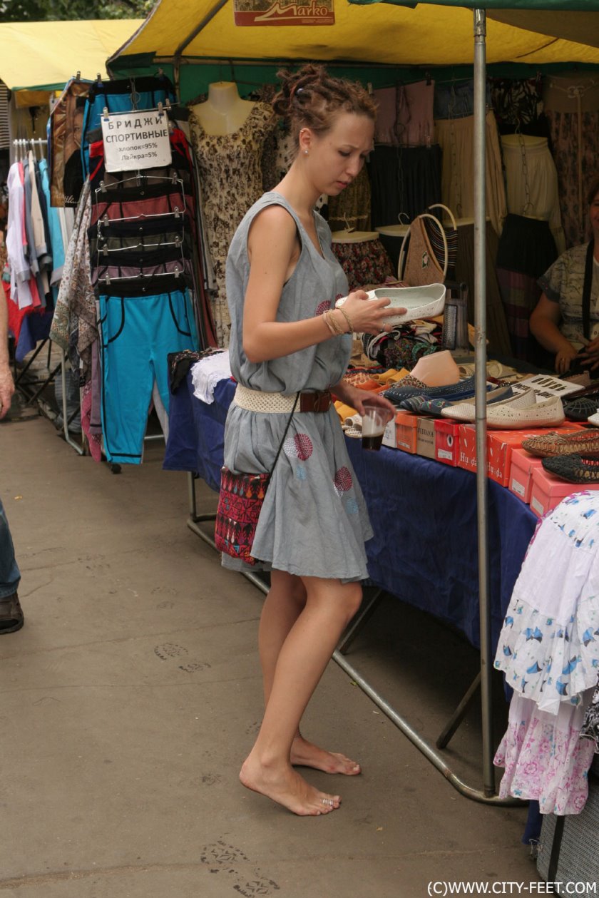 Cover 3 Barefoot in a city streets. Part 2. - Full HD/MP4