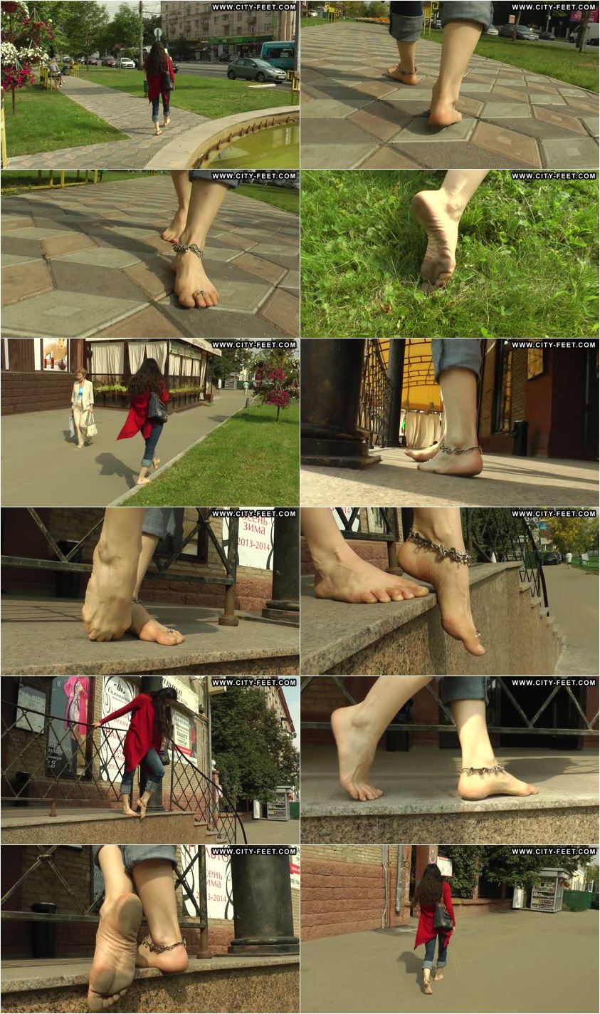 Screenlist City barefoot style. Part 3. - Full HD/MP4