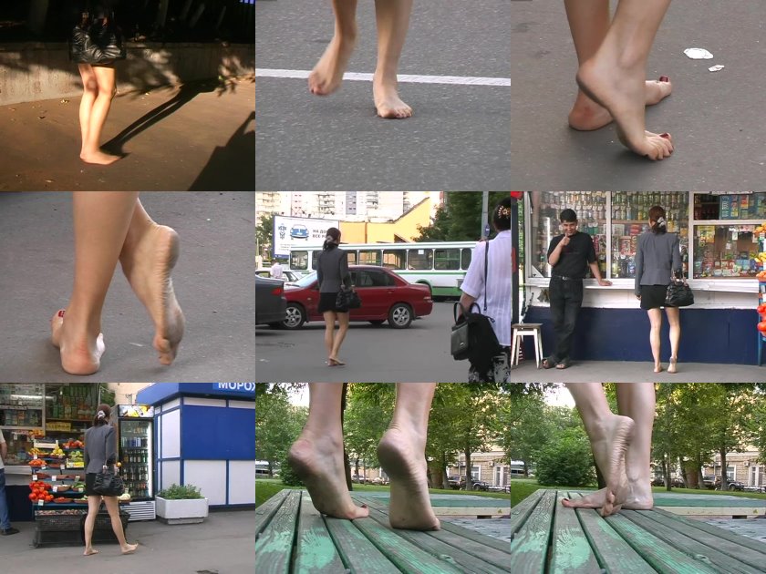 840px x 630px - Office barefoot lady. Part 3. - City Feet - SD/MP4