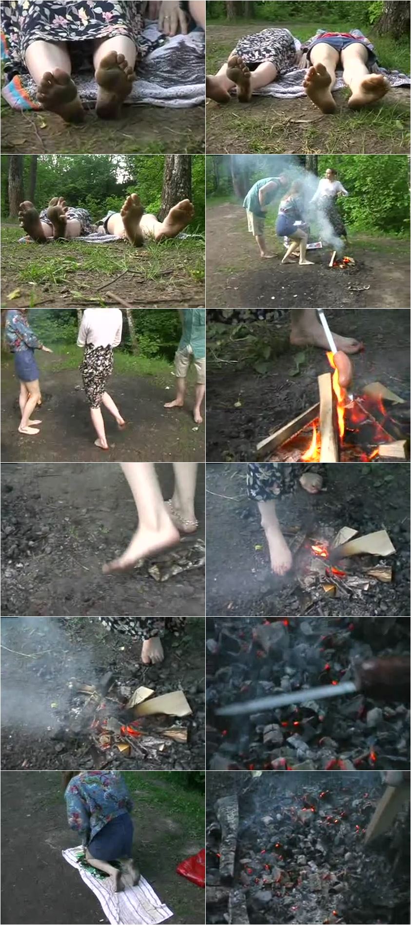 Screenlist Barefooted picnic. Part 2. - LQ/MP4