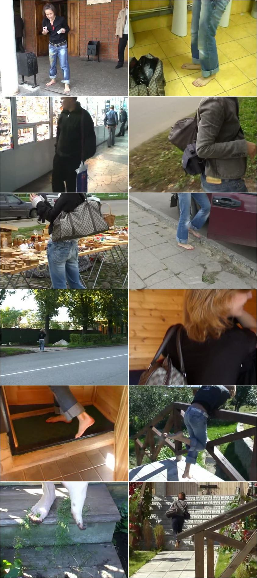 Screenlist Barefoot trips to Russian towns. Suzdal. Part 1 - SD/MP4