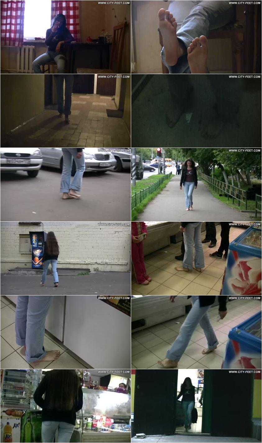Screenlist Barefoot at home and outside. Part 1. - HD/MP4