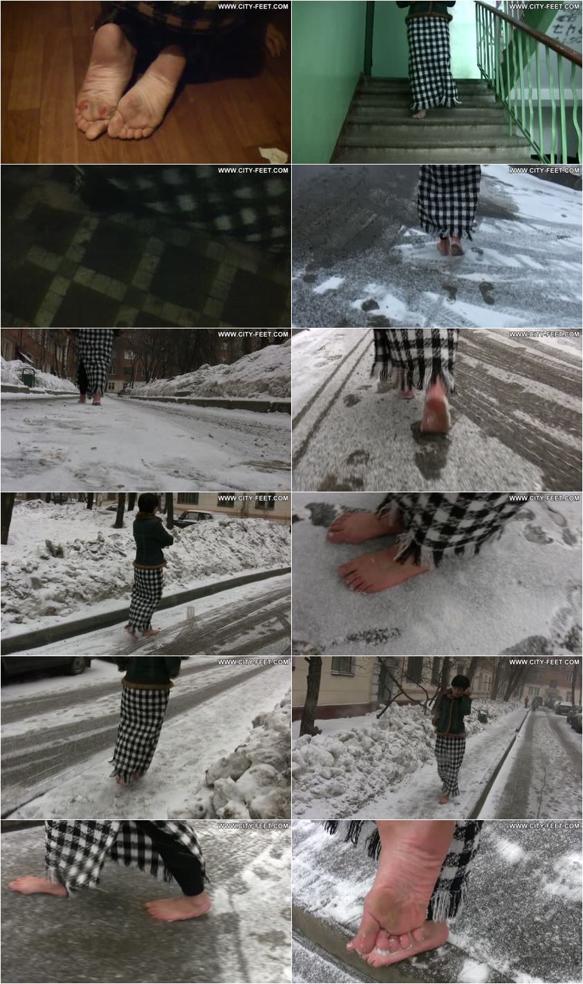 Screenlist Barefoot on snow.Part 1. - HD/MP4